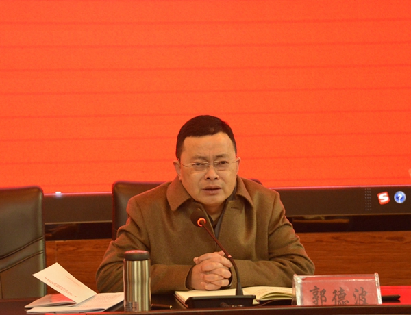 郭德波主持会议